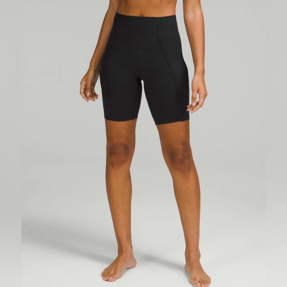Lululemon Align Ribbed Panel High-Rise Short 8"
